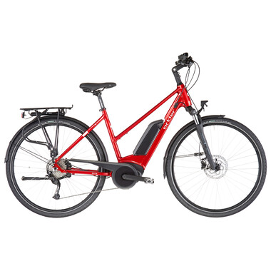 ORTLER BOZEN TRAPEZ Electric Trekking Bike Red 2022 0